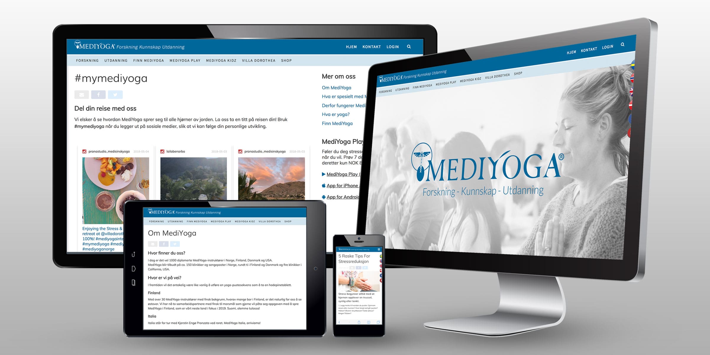 MediYoga Ny Hjemmeside